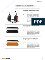 Accessories For Gravity X & Impact X: Sensear ATEX BT Headset (BTN Version)