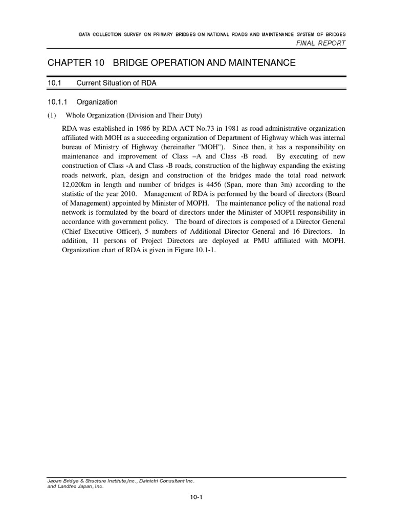 Bridge Inspection Report: Embilipitiya Exit | PDF | Bridge | Asian ...