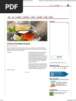 13 Dicas de Chá Inibidor de Apetite