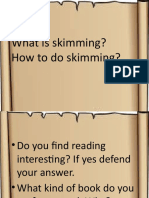 Kinds of Reading