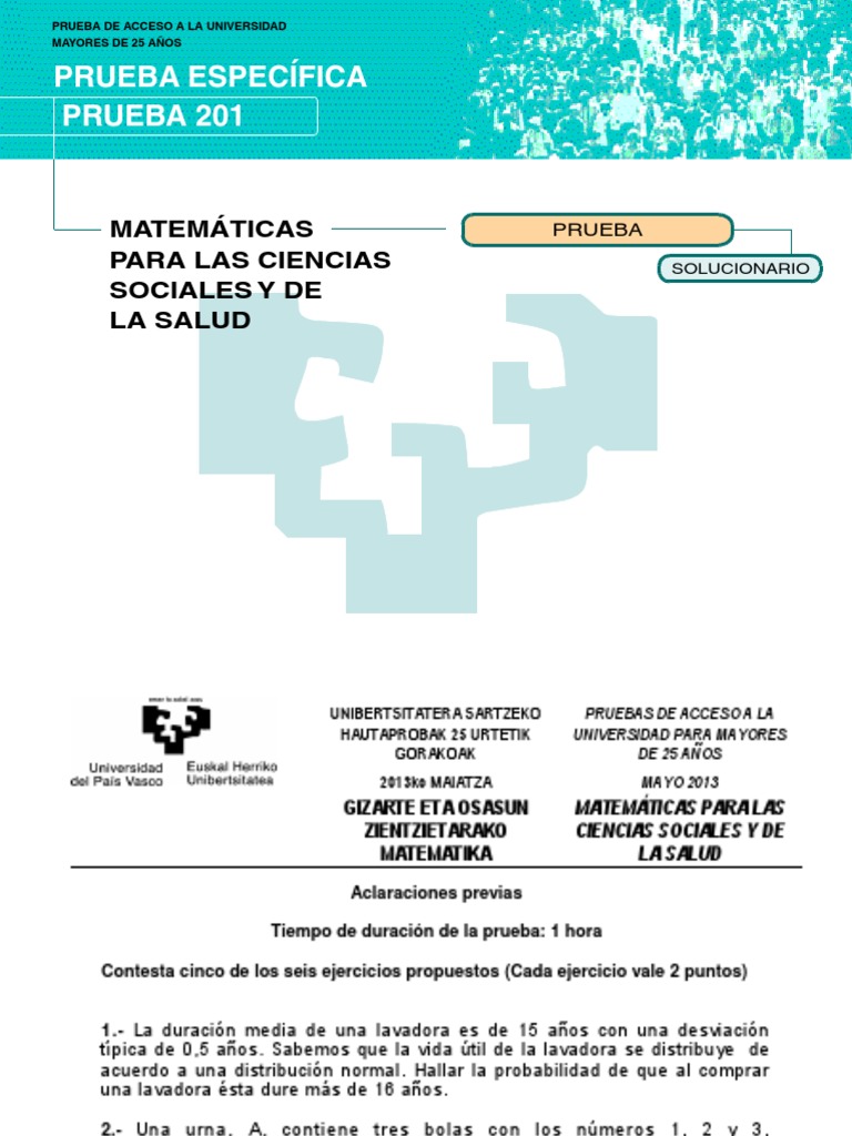 Matematicas CCSS Salud 13 PDF Prueba (evaluación) Enseñanza de matemática