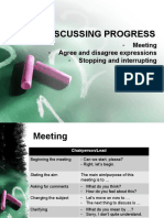 Discuss Progress-Meeting