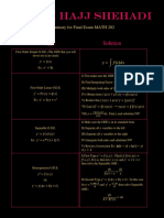 Summary Final Math 202 Tarek Hajj Shehadi