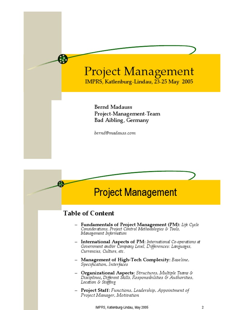 Essentials of Project Management Guide | PDF | Technology & Engineering ...