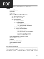 Unit 5: Plant Assets: Depreciation and Depletion