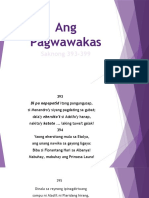 4 Ang Pagwawakas