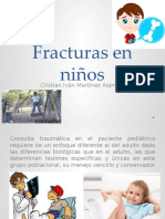 Fracturas en niños: Características y manejo