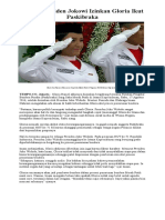 Alasan Presiden Jokowi Izinkan Gloria Ikut Paskibraka