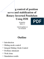 Tracking Control of Position Servo and Stabilization of Rotary Inverted Pendulum Using ISM