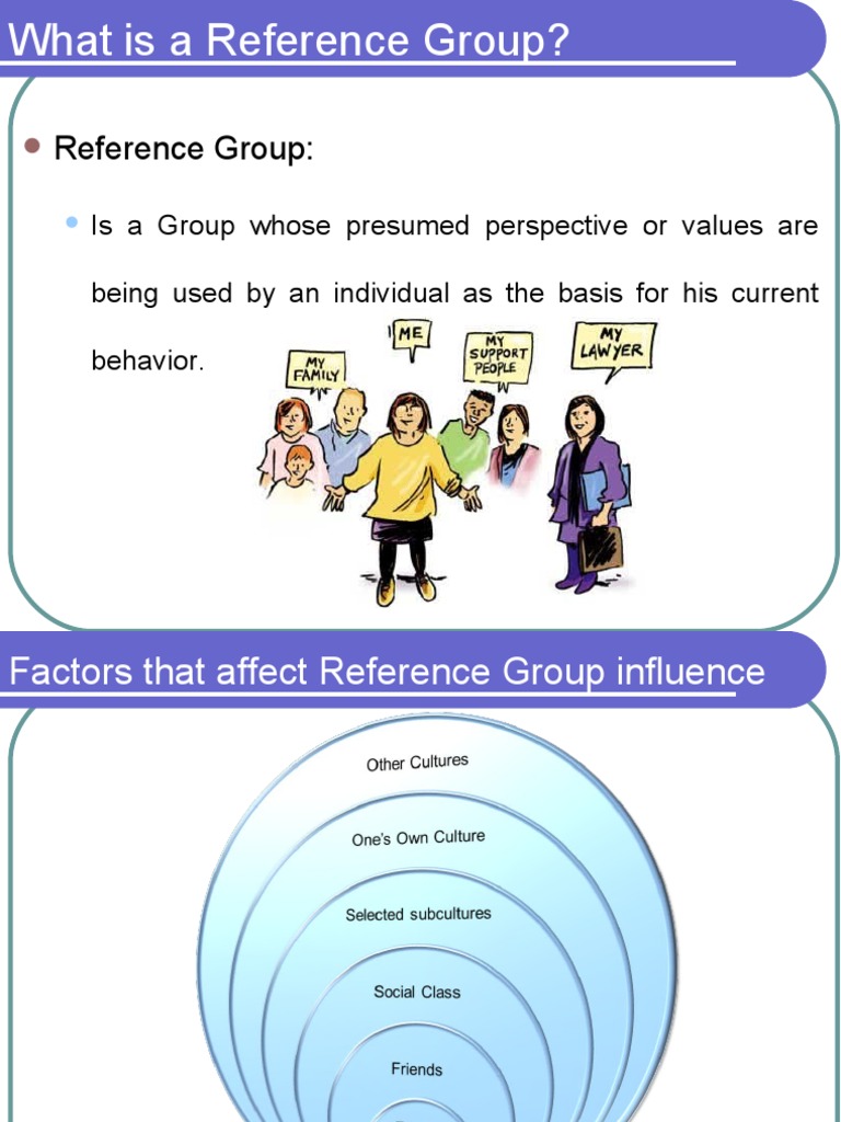 Referrence Groups 2 Value Ethics Attitude Psychology