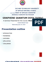 Graphene Quantum Dots (GQDS)
