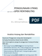 Ekm02520202122analisis Penggunaan Utang Dari Aspek Rentabilitas