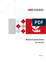 User Manual of Network Speed Dome