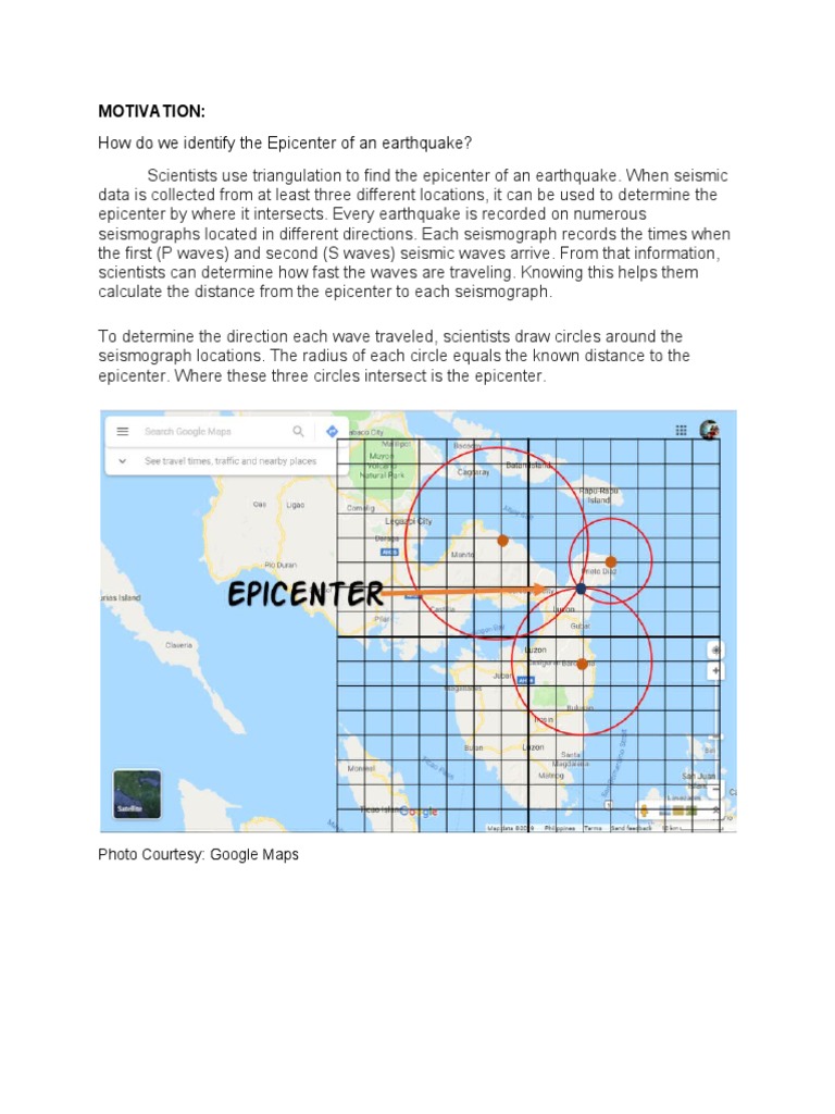 Determining Earthquake Epicenters | PDF | Social Science | Science ...