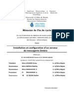 Installation Et Configuration D'un Serveur de Messagerie Zimbra