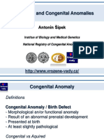 Teratogens and Congenital Anomalies
