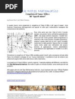 Congettura di Yang e Mills o del "gap di massa"