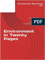 Environment in Twenty Pages - For UPSC Civi - Baranwal, Varunkumar Baranwal, Varunkumar
