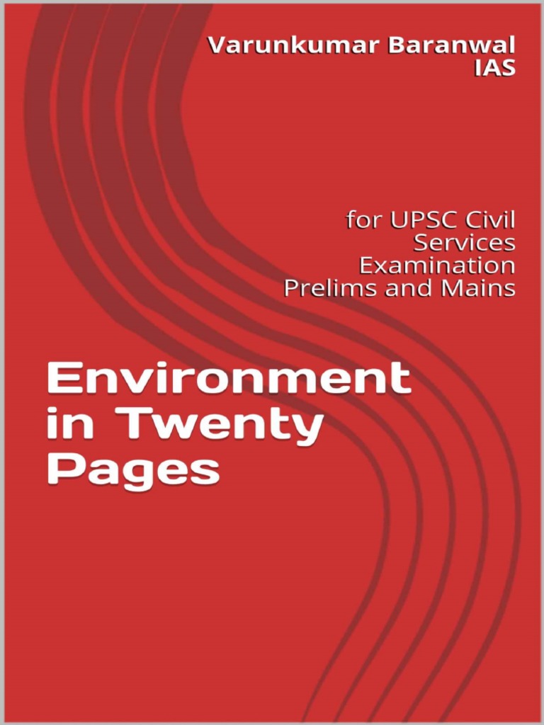 Environment In Twenty Pages For Upsc Civi Baranwal Varunkumar Baranwal Varunkumar Pdf Food Web Coral Reef