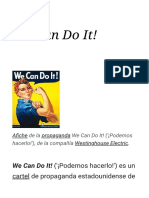 We Can Do It! - Wikipedia, La Enciclopedia Libre