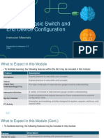 Module 2: Basic Switch and End Device Configuration: Instructor Materials