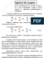 IV-Regimuri de curgere