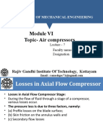 Lecture 7 FM Module 6 Axialflow Compressors