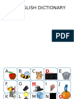 Interactive English Dictionary Alphabet Song