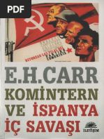 Edward Hallett Carr Komintern Ve İspanya İç Savaşı