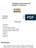 Voltage Stability Improvement Using FACTS Devices: Prepared By: Supervised by