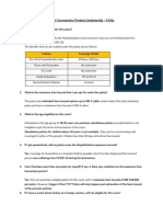 Digit Coronavirus Product (Indemnity) - Faqs: ND RD