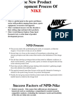 The New Product Development Process of NIKE