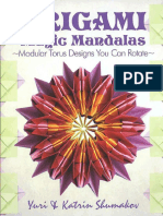 Yuri y Katrin Shumakov - Origami Magic Mandalas PDF