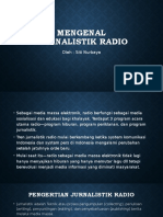 Materi I Jurnalistik Radio