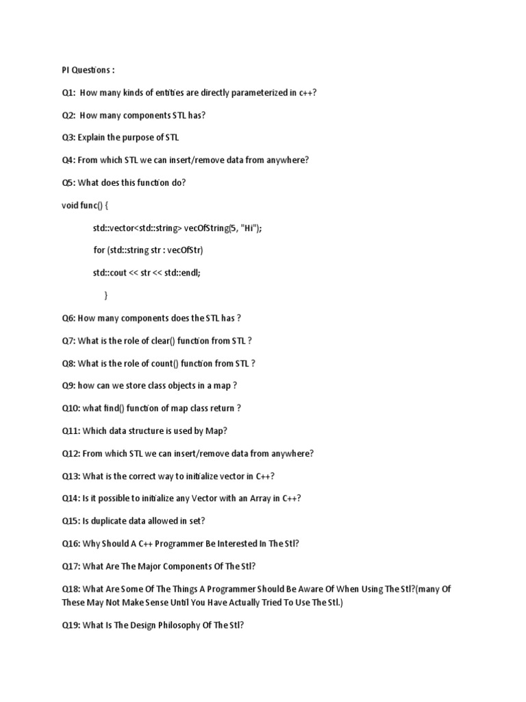 PI Questions Day2 PDF Theoretical Computer Science Computer