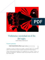 Concepción Cultural de Violencia