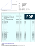 Account Statement Summary