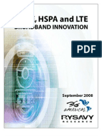 EDGE HSPA and LTE Broadband Innovation Rysavy Sept 2008