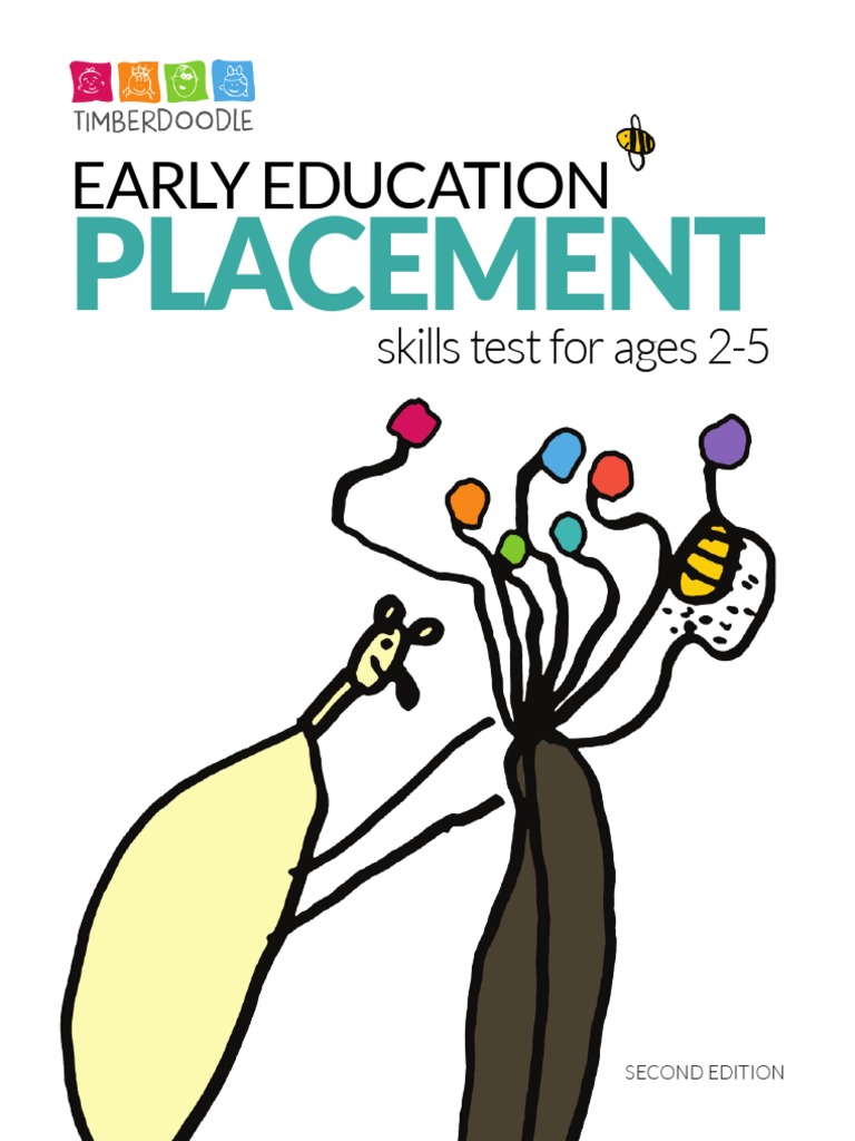 Early Education Placement Test PDF Pre Kindergarten Learning