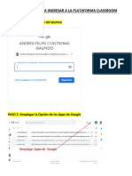 Como Ingresar y Aceptar Las Asignaturas en La Plataforma Classroom