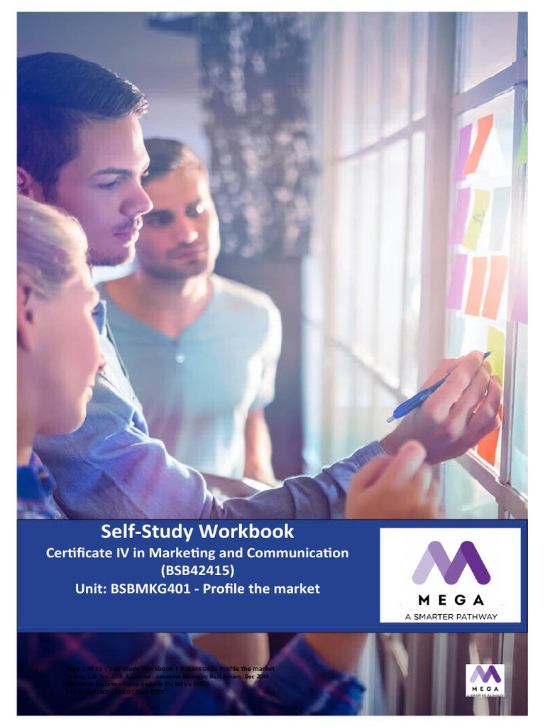 Online Self Study | PDF | Market Segmentation | Quantitative Research