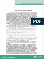 2 - Breve Reseña Histórica Del Sistema de Salud en La Argentina