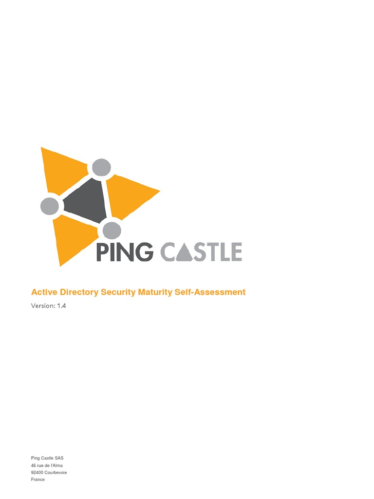 Active Directory Security Maturity Assessment | PDF | Active Directory ...