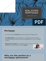 Real Estate Mortgages: Articles 2124 - 2131