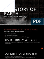 The Story of Earth: 540 - 250 Million Years Ago