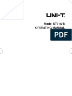 UT71AB Eng Manual PDF