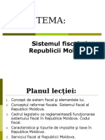 TEMA. Sisteml Fiscal