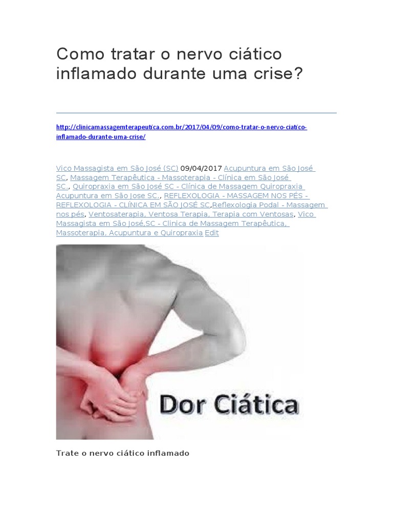 Ciatica reflexologia podal clearance