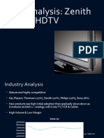 Case Analysis For Zenith MR For HDTV P