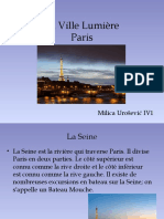 La Ville Lumière- Paris